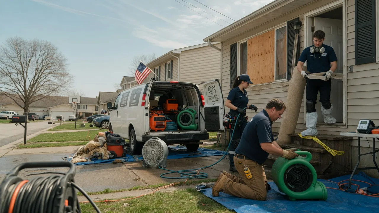 Water Damage Restoration in Malta, OH near me